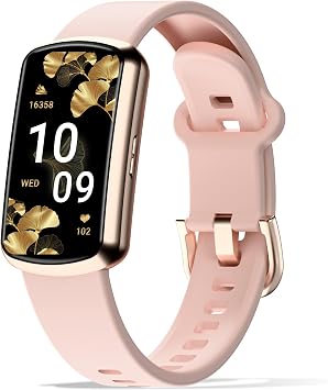 Health Fitness Tracker with 24/7 Heart Rate, Smart Watch with Blood Pressure and Blood Oxy-gen Monitor, Bulit-in 120+ Sport Mode, Sleep Tracking Waterproof Activity Tracker for Women Men