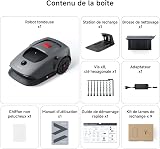 MOVA 1000 Robotic Lawnmower, UltraView Wireless Installation and Accurate Mapping up to 1000 m², smart Obstacle Avoidance, app Control, Improved Off-Road Wheels, U-Shaped Mowing, Fast Charging - 11
