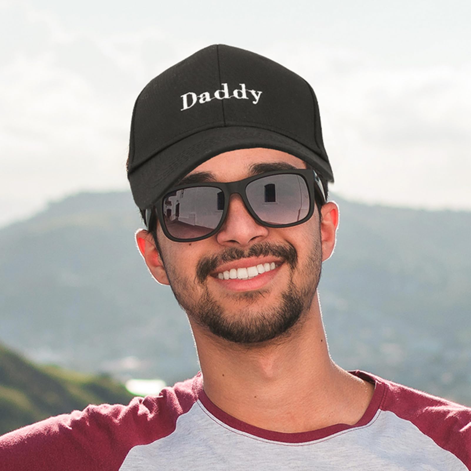 PACKOVE Baseballmützen Damen Outdoor Cap Baseball Cap sportmütze Fishing Cap Leichter Hut Schwarze Kappe Kappen Babymütze laufende Mütze Schwarze Schirmmütze Herren Schirmmütze Stoff Black