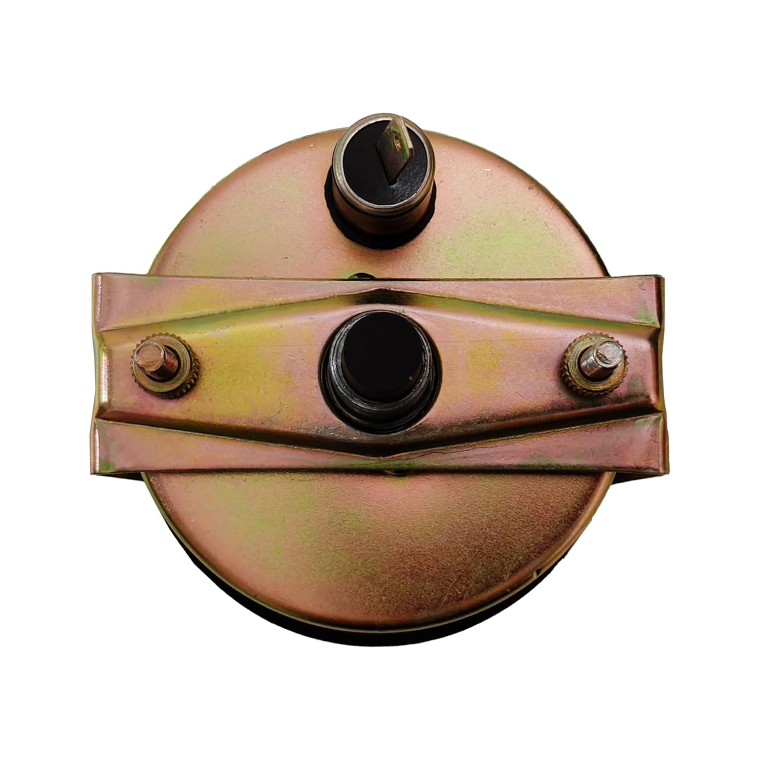 Tachometer Gauge for Case Tractors 430 470 480B 530 570 730CK 830CK 1030CK – Replaces A32143 A32153 A3906 – 3-3/8" Clockwise RPM Hour Meter – 5/8" UNF Cable End – 6V/12V Light