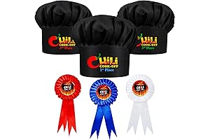 3-Piece Chili Cook Off Trophy Hat Set