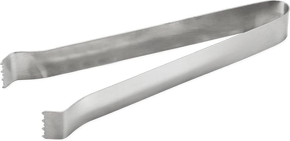 True Ice Tongs, Stainless Steel Ice Tongs for Cocktails, Bar