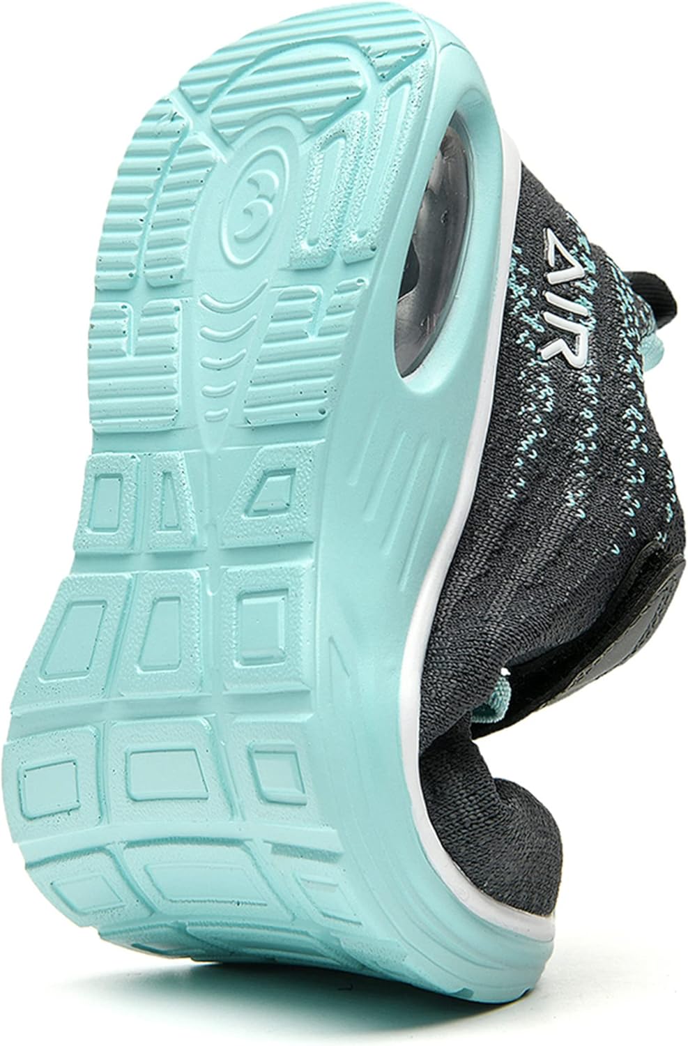 Miniatura 4 de DNOEKW Zapatos deportivos para correr para niños y niñas, tenis para caminar al aire libre, atléticos, gimnasio, ligeros, transpirables