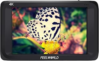 FEELWORLD 4.5 Inch 3G-SDI On-camera Monitor with 4K HDMI Input IPS 1280X800 S450-M