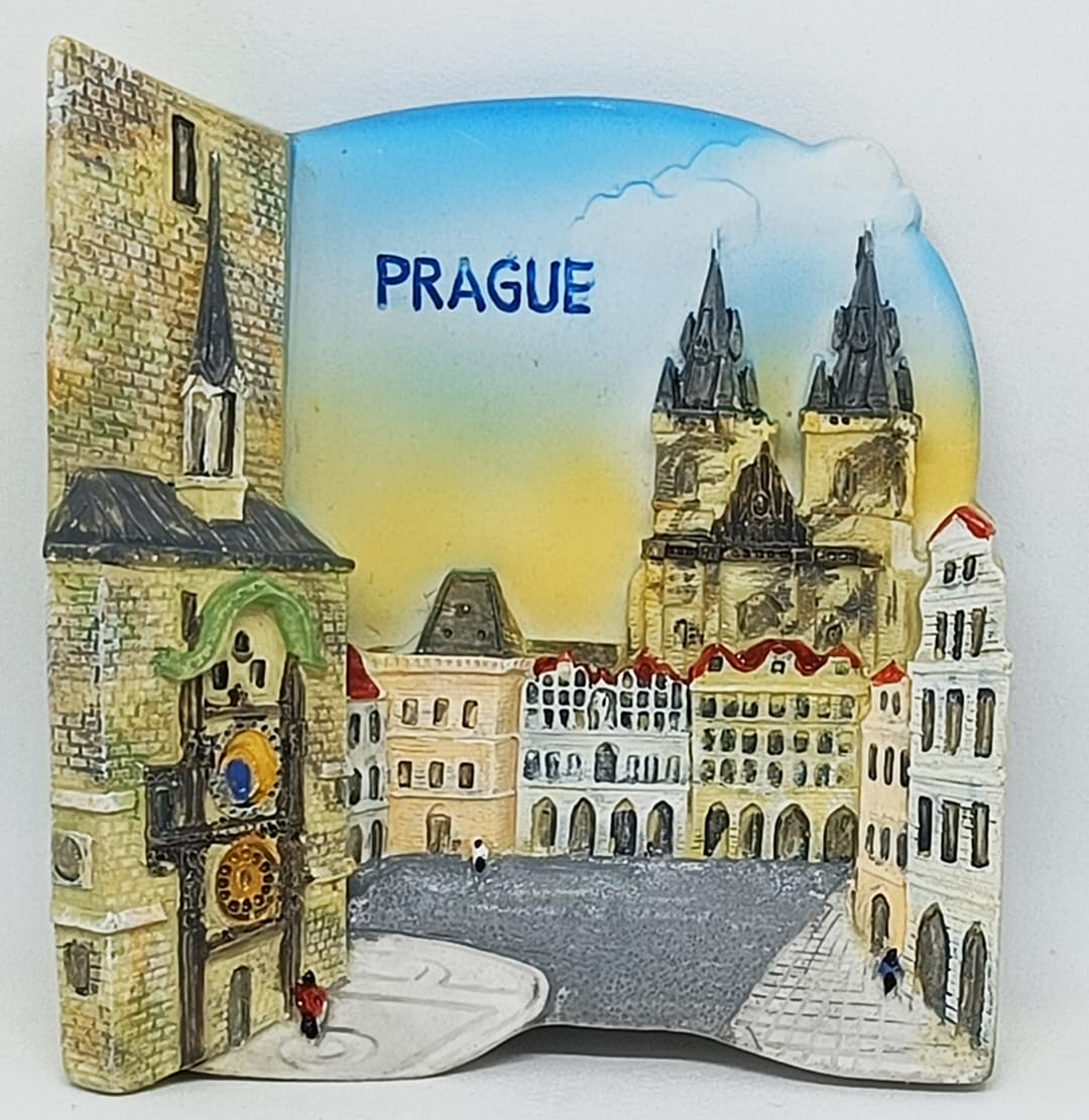 Temple Trees Prague Fridge Magnet-image-0