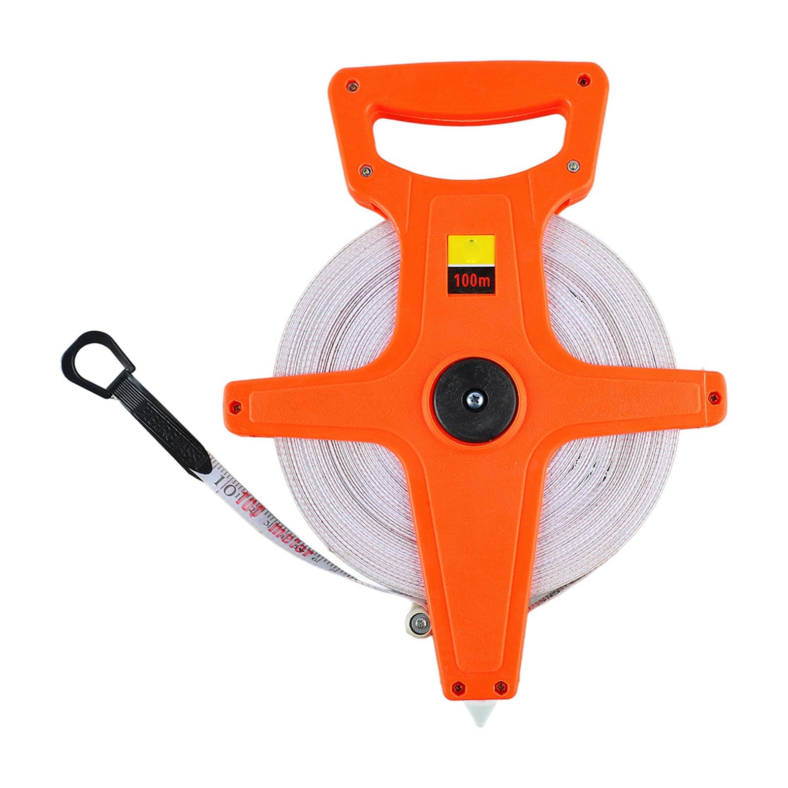 Cinta Métrica de Fibra de Vidrio de 100 Metros de Largo Medida Handyman Lands Cinta Métrica para Manguera
