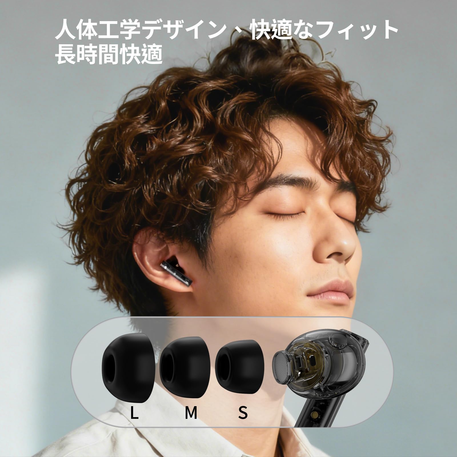 Amazon.co.jp: KZA COUSTICS Sora ワイヤレスイヤホン bluetooth