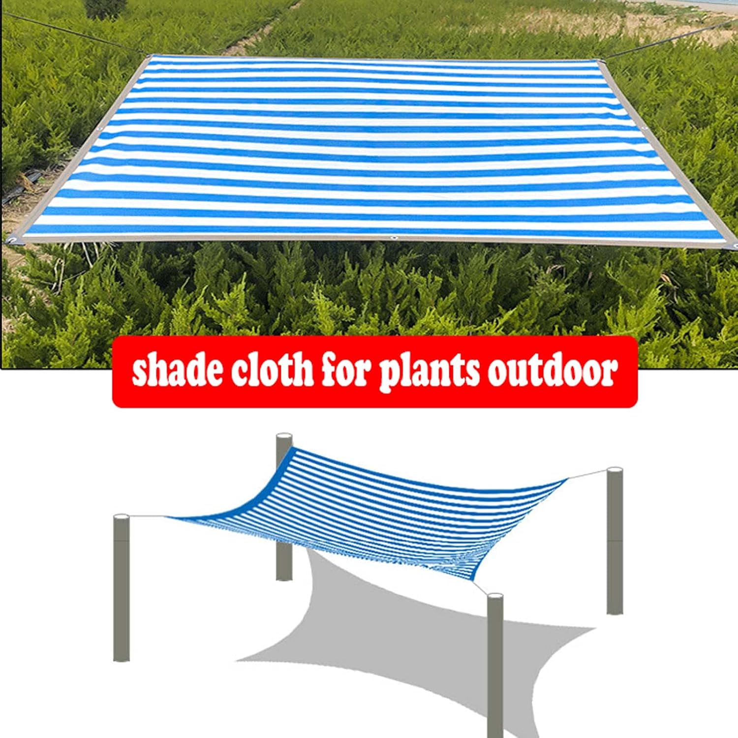13x30 FT 85% Sunblock Shade Cloth, Shade Mesh Tarps with Grommets, Heavy Duty Sunblock Shade Cloth Net Cover, Sun Mesh for Pergola Patio Backyard Garden Shade Panel