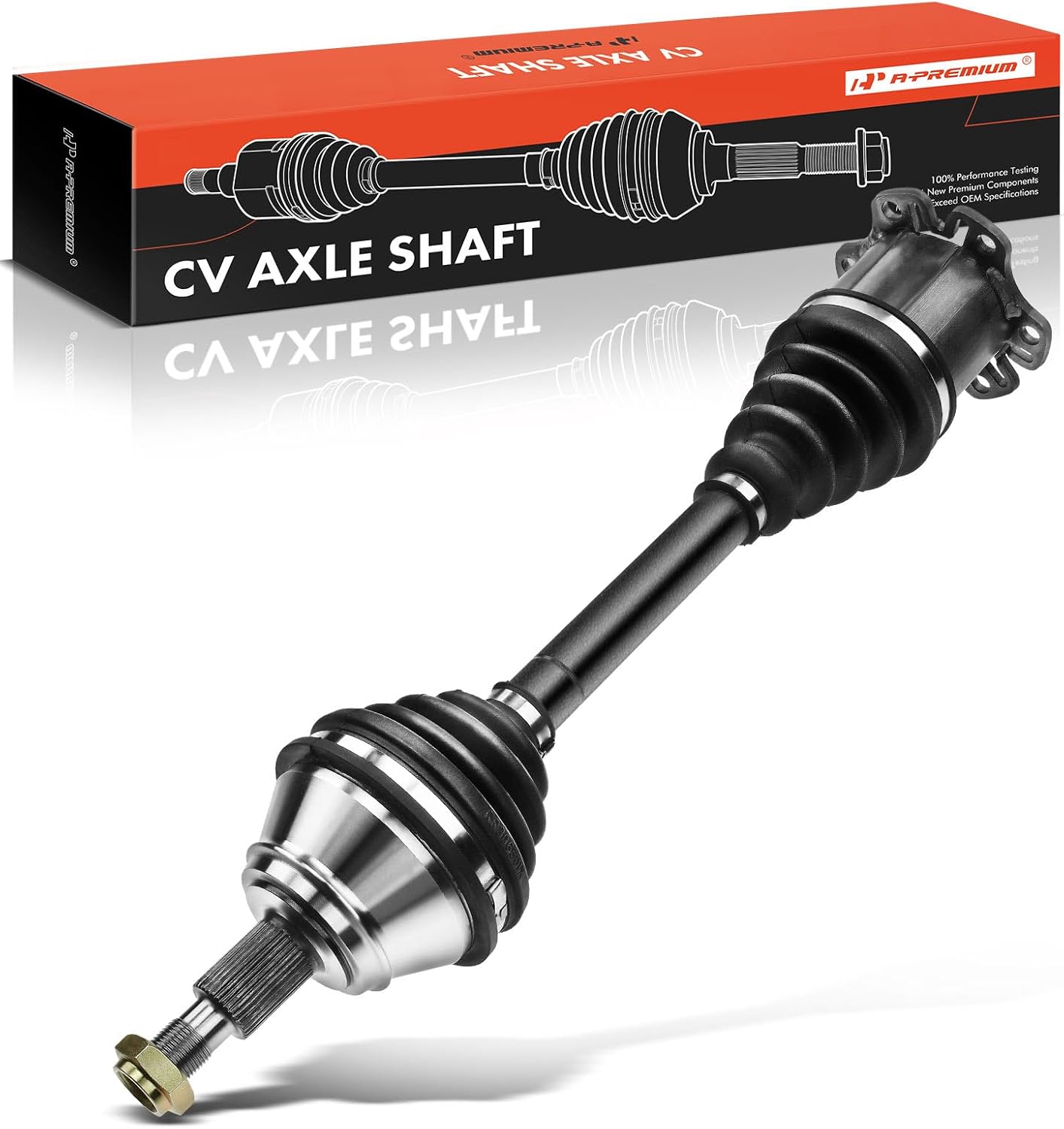 A-Premium CV Axle Shaft Assembly Compatible with Volkswagen Jetta 2002-2005 Golf 2002-2006 Automatic Transmission, Front Left Driver Side, Replace# 1J0407271HK