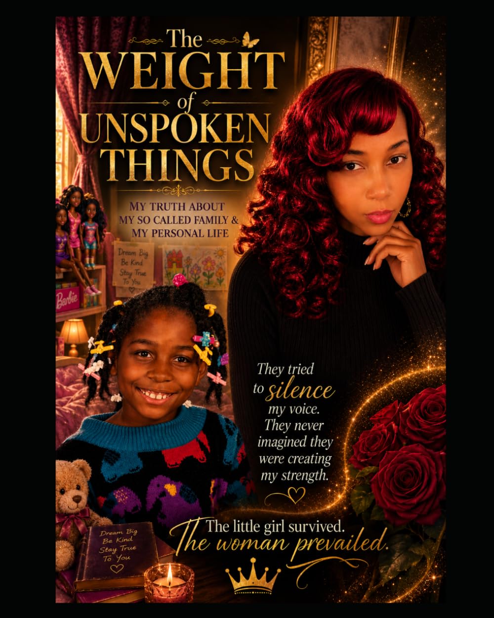 The WEIGHT of UNSPOKEN THINGS: MY TRUTH ABOUT MY SO CALLED FAMILY & MY PERSONAL LIFE