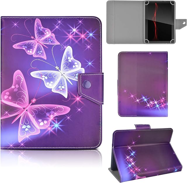 KATUMO All Universal 10 inch Tablet Case, 10.1 inch Tablet Case Cover, Travel Portable Protective Folio Leather Stand Shell Case for All Kinds of 9.6-10.5 inch Android/iOS/Windows Tablet