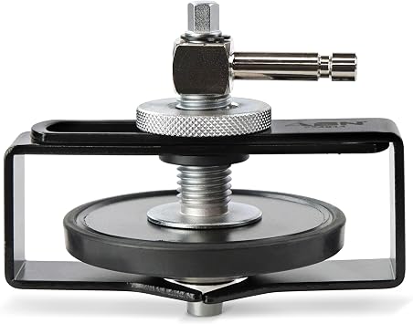ABN Universal Master Cylinder Adapter Cap with Wings - Adjustable 1-2.7in Opening Pressure Brake Bleeder Kit Adapter Fits Various Vehicles for Easy Brake Fluid Changes