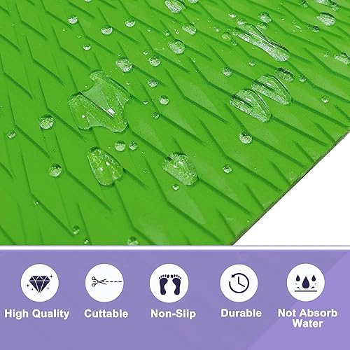 Miniatura 9 de HZshark Hoja de espuma EVA para cubierta de lancha, almohadilla de tracción universal para tabla de surf, almohadilla de agarre antideslizante, hoja