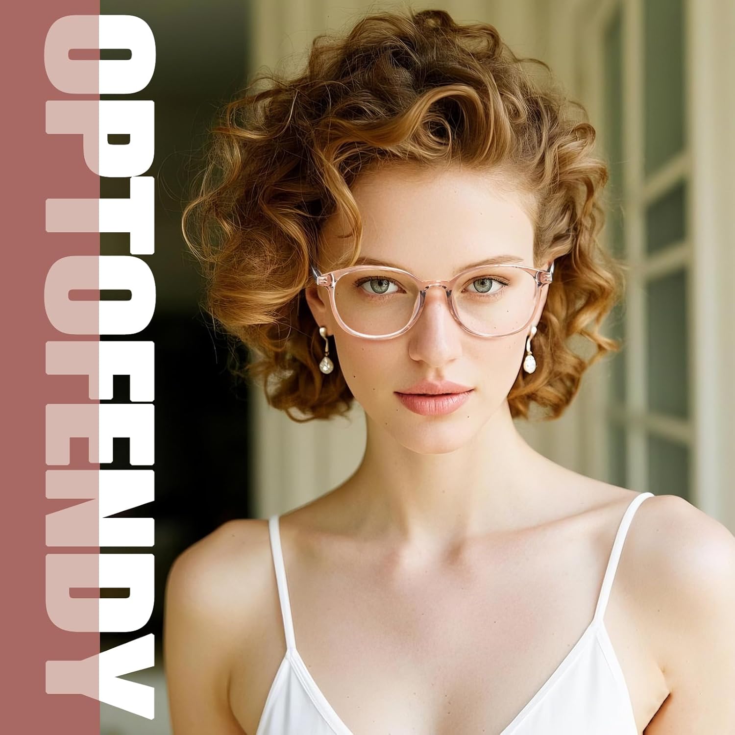 OPTOFENDY Bifocal Reading Glasses for Women, TR90 Round Clear Top Blue Light Computer Readers with Spring Hinge - Image 7