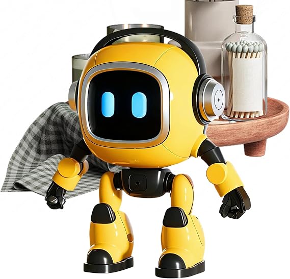 Robot for Kids | Learning Educational Interactive Toy | Artificial Intelligence Desk Robot | Boys Girls Family Adults Kids for Birthday Holiday Party