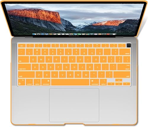 Miniatura 54 de IBENZER - Carcasa rígida para MacBook Air de 13 pulgadas versión 2020, 2019, 2018, A1932, A2179, con funda de teclado para Apple Mac Air 13 Retina