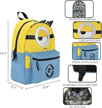 Minions Reversible 16.5 Adult Backpack