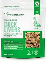 Vista 9 de smallbatch Pets Premium - Golosinas de corazón de cordero liofilizadas para perros y gatos, 3.5 onzas, fabricadas y obtenidas en los Estados Unidos