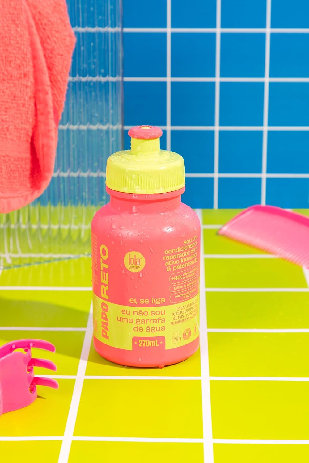 Papo Reto Condicionador 270ml , Lola Cosmetics