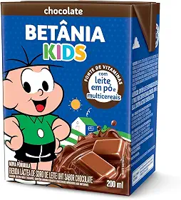 Betânia Kids - Bebida Láctea Sabor Chocolate 200ml
