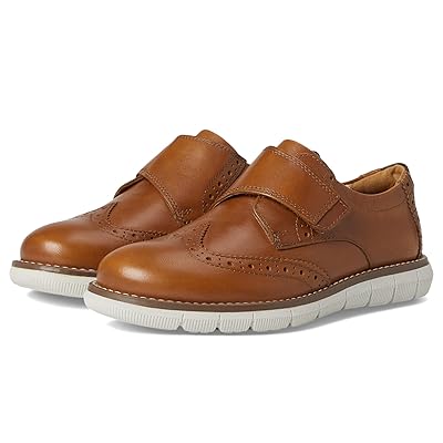 Johnston & Murphy Kids Holden Wing Tip (Toddler/Little Kid) Boys Shoes Tan