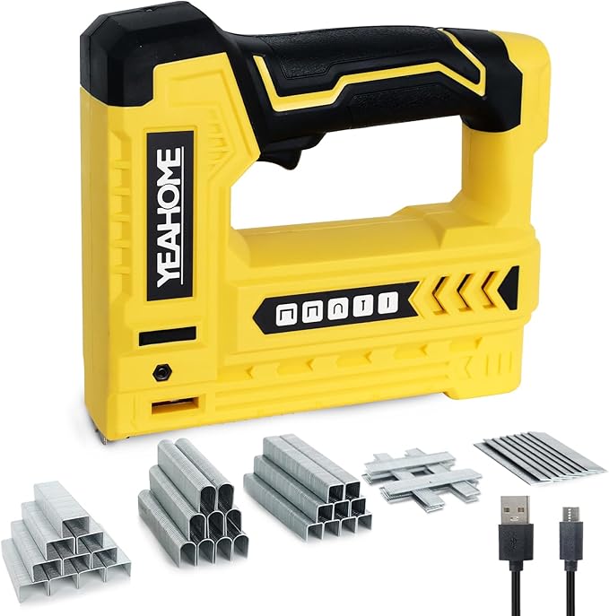 YEAHOME Electric Staple Gun, 5 in 1