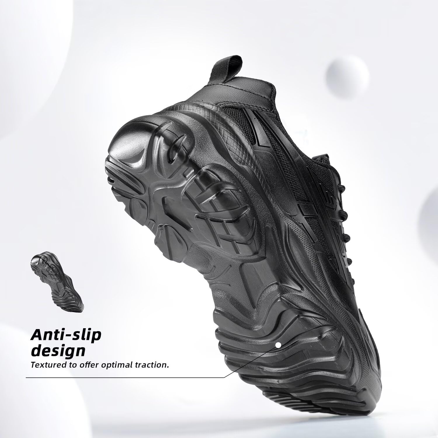 Women's Road Running Shoes Non Slip Ladies Walking Fashion Athletic Chunky Sneakers Work Gym Comfort Lightweight Mesh Soft Sole - Image 5