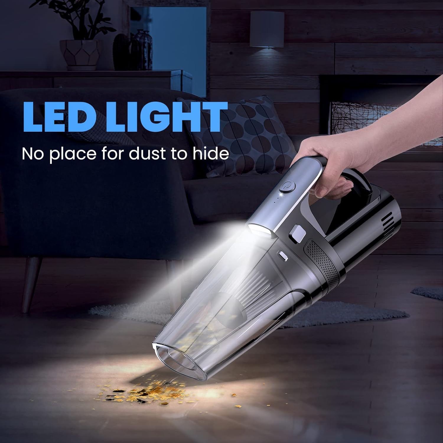 Coovee Aspirapolvere Portatile, Aspirabriciole Senza Fili potente 10000PA 120W, 6000mAh Elettrico Aspirapolvere Auto, per Auto, Casa, Animali Domestici e Spazi Ristretti Coovee Aspirapolvere Portatile, Aspirabriciole Senza Fili potente 10000PA 120W, 6000mAh Elettrico Aspirapolvere Auto, per Auto, Casa, Animali Domestici e Spazi Ristretti