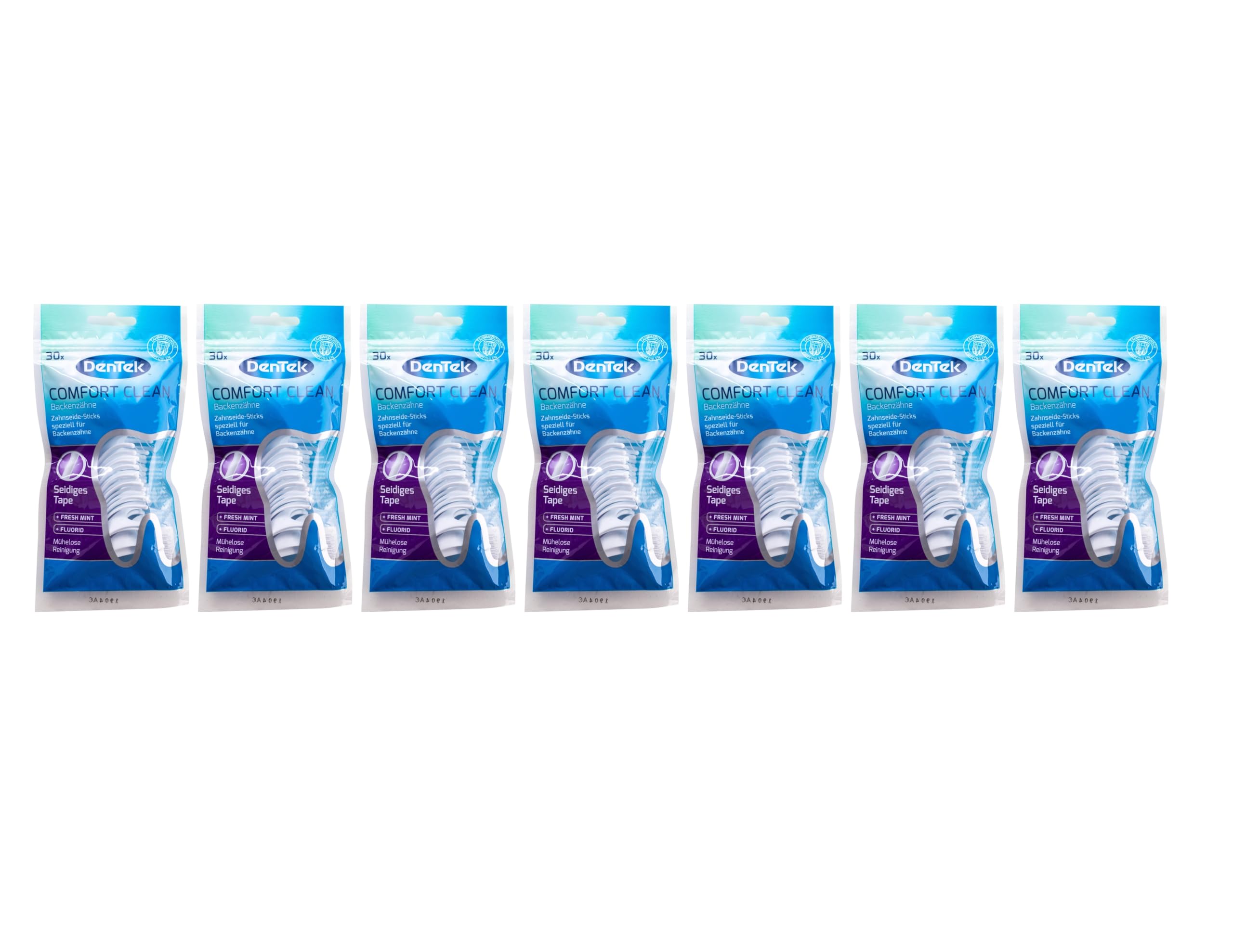 7 x DenTek Comfort Clean Patyczki z nicią dentystyczną