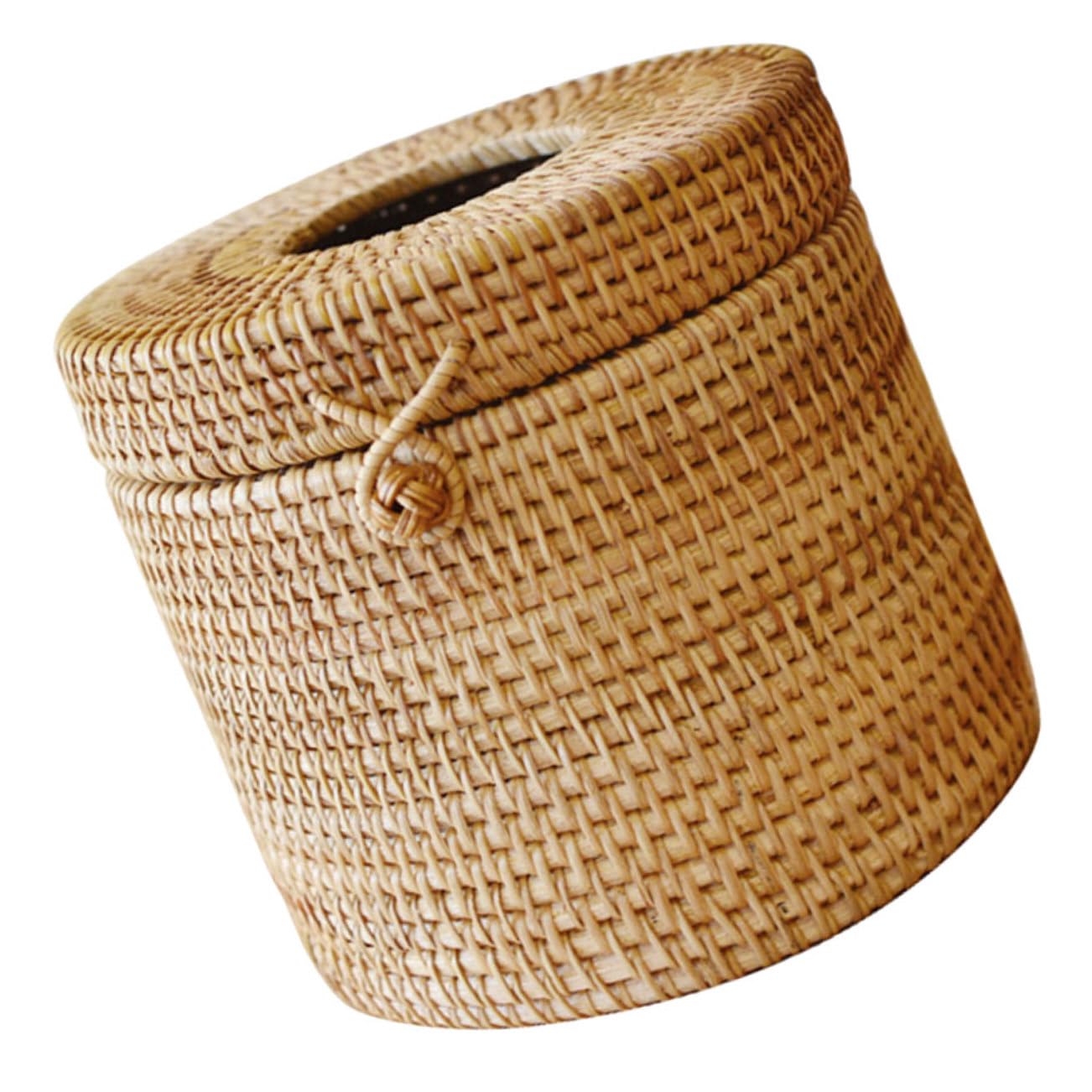 Boîte mouchoirs rotin naturel pour une chambre cocooning