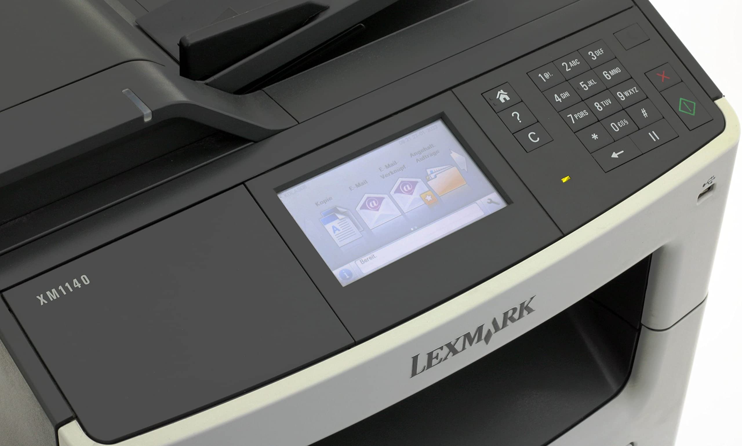 Lexmark XM1140 Laser 38 ppm 1200 x 1200 DPI A4 - Multifonctions (Laser, 1200 x 1200 DPI, 300 Feuilles, A4, Impression directe, Noir, Blanc)