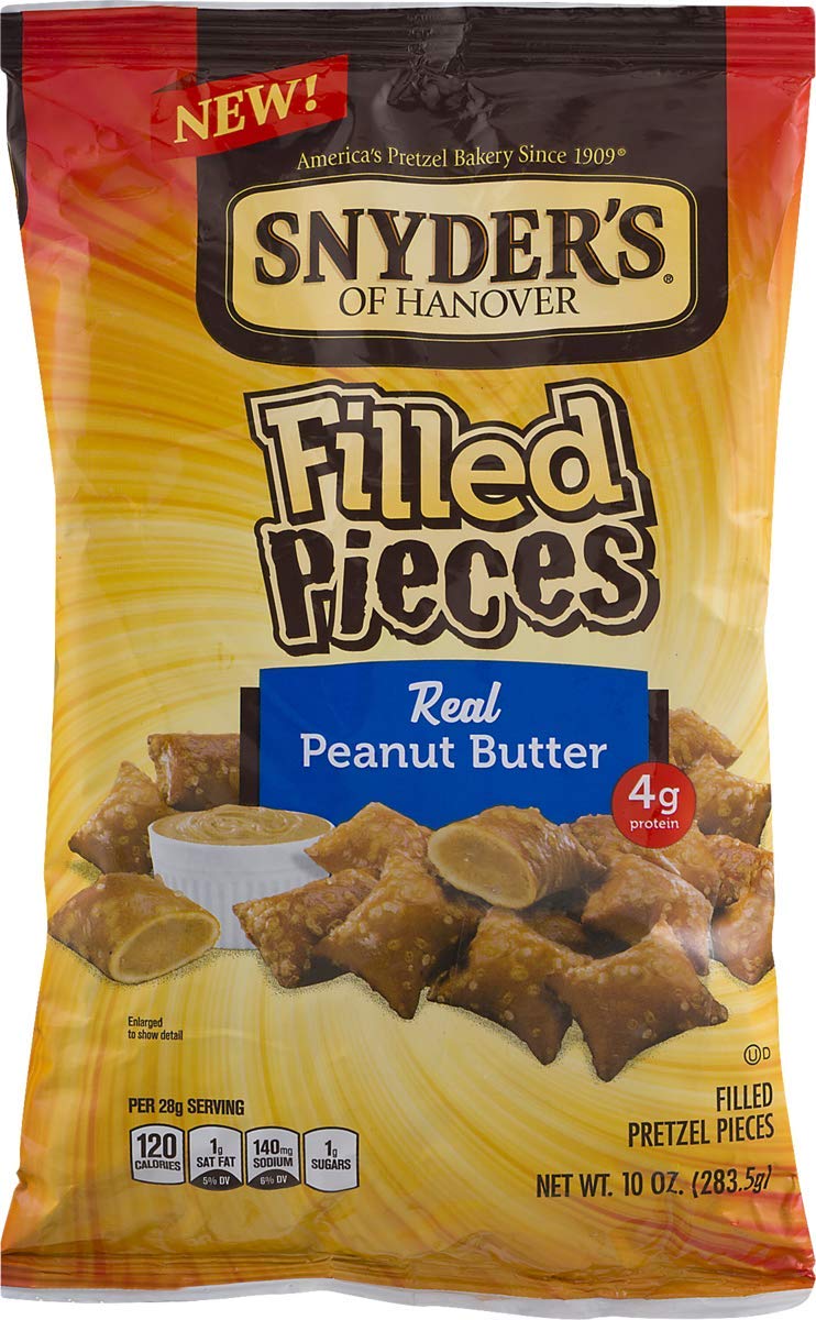 Snyders of Hanover Peanut Butter Filled Flavored Pretzel Pieces (3 Bags)