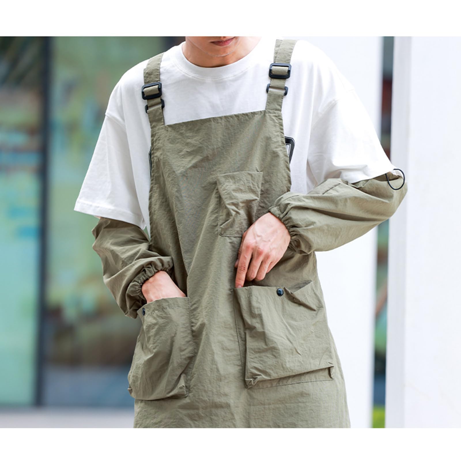 GeRRiT] コブラーエプロン ユニ 防水エプロン 深いポケット2つ付き アートスモック ペインティング クリーニング アーティ GeRRiT] コブラーエプロン  ユニ 防水エプロン 深いポケット2つ付き アートスモック ペインティング クリーニング アーティ HOUSE WEAR STUDIO ... [GeRRiT] コブラーエプロン ユニ 防水エプロン 深いポケット2つ付き アートスモック ペインティング クリーニング アーティ