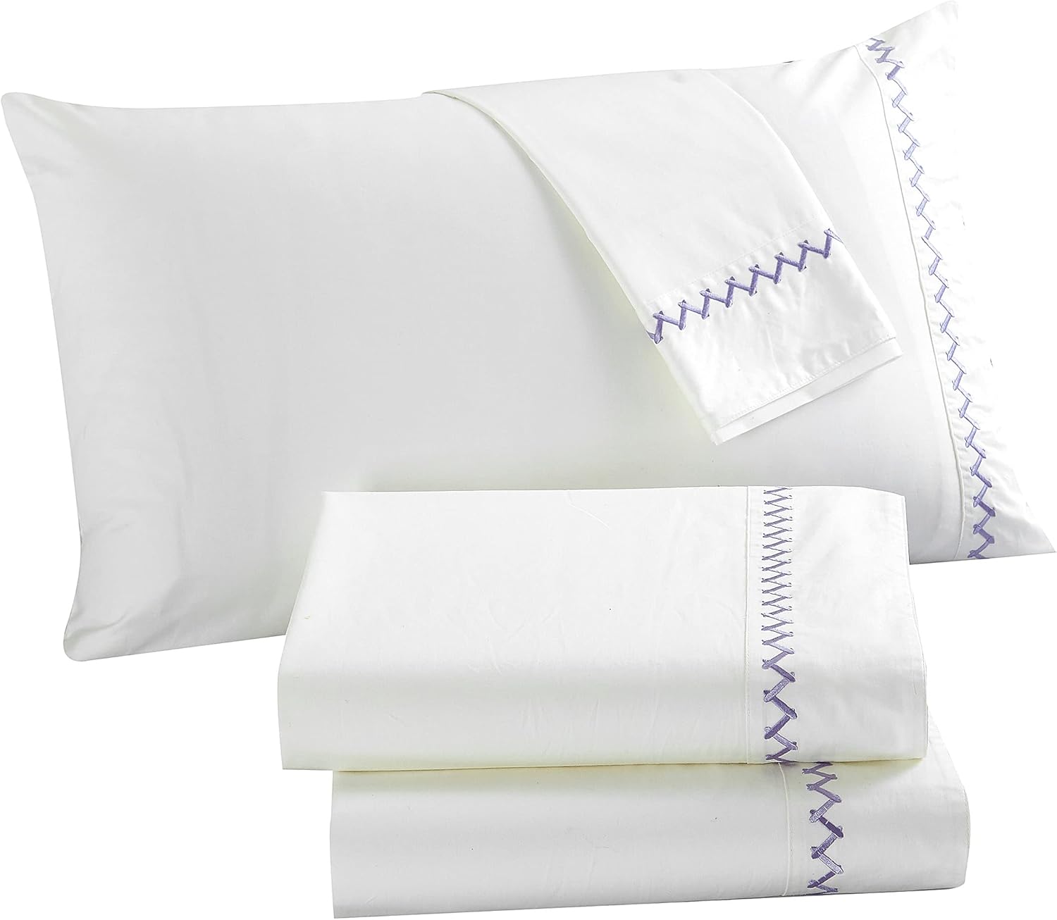 Luxury Bedding Company Grand Palace LUXBed 3 Pc 100 Cotton Sheet Set