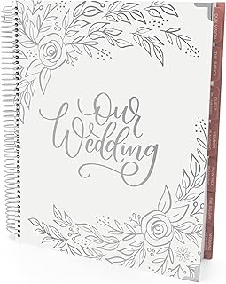 bloom daily planners Wedding Planner & Organizer/Hardcover Keepsake Journal with Essential Planning Tools - Checklists, Vi...