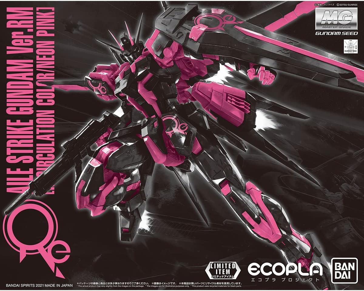MG 1/100 Ale Strike Gundam Ver. RM [Recirculation/Neon Pink] Mobile Suit Gundam Seed