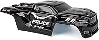 Vista 3 de Carrocería personalizada compatible con Sledge 6S 4WD 1/8 Truck Shell Cover (estilo policía)