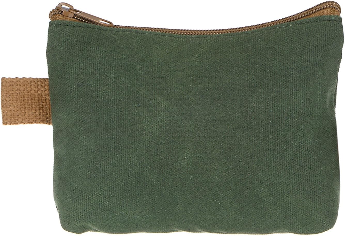 HARFINGTON Tool Pouch Bag 31cm x 6cm x 17cm Oxford Waterproof Zippered Tool Bags Pouches Small Tool Bags Tote Storage Organizers Socket Canvas Bags with Zipper for Tools, Green