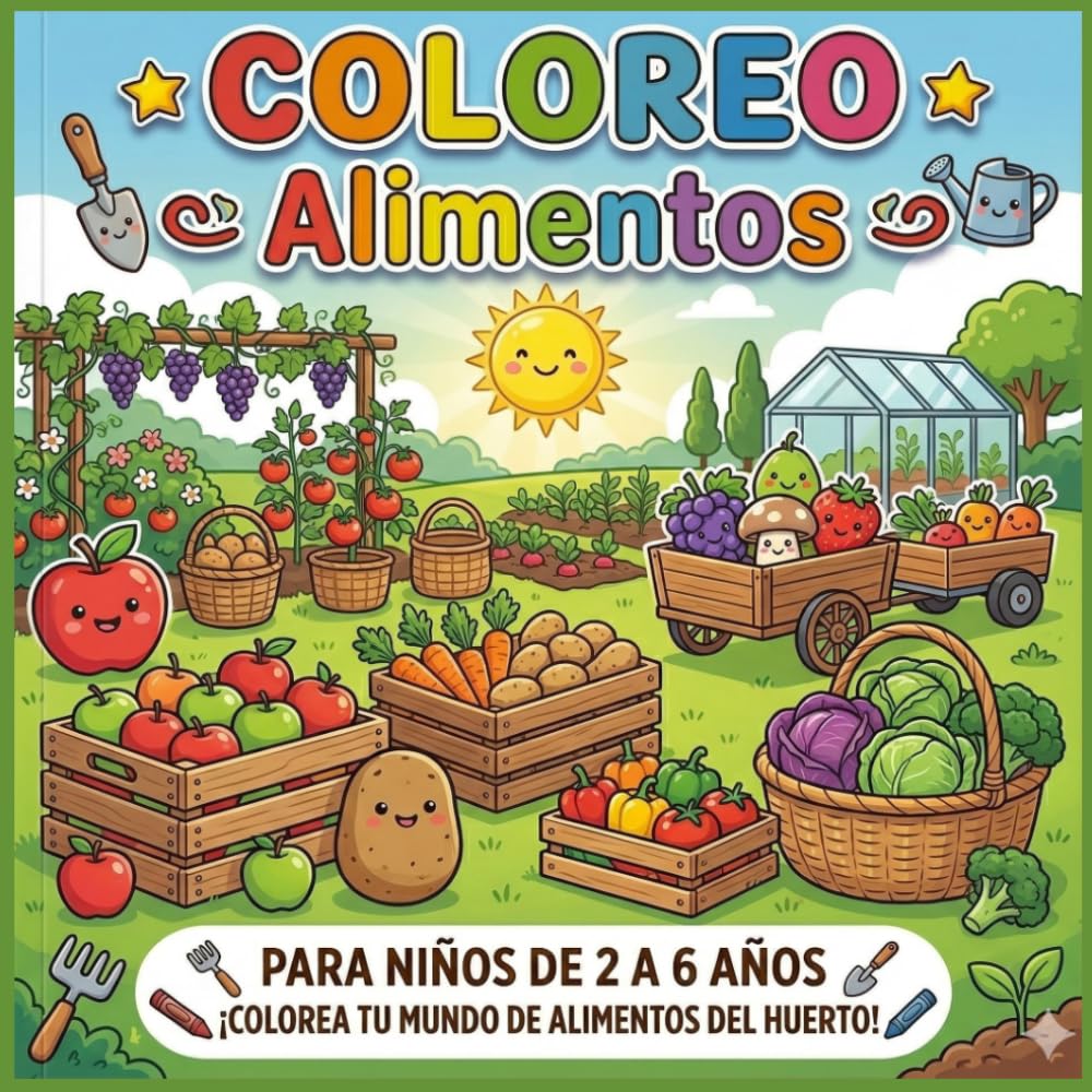 Coloreo - Alimentos de la huerta