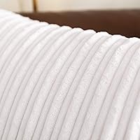 Vista 469 de UGASA - Juego de 2 fundas de almohada de terciopelo a rayas, funda decorativa para cojín con cremallera oculta para el hogar, sofá, dormitorio