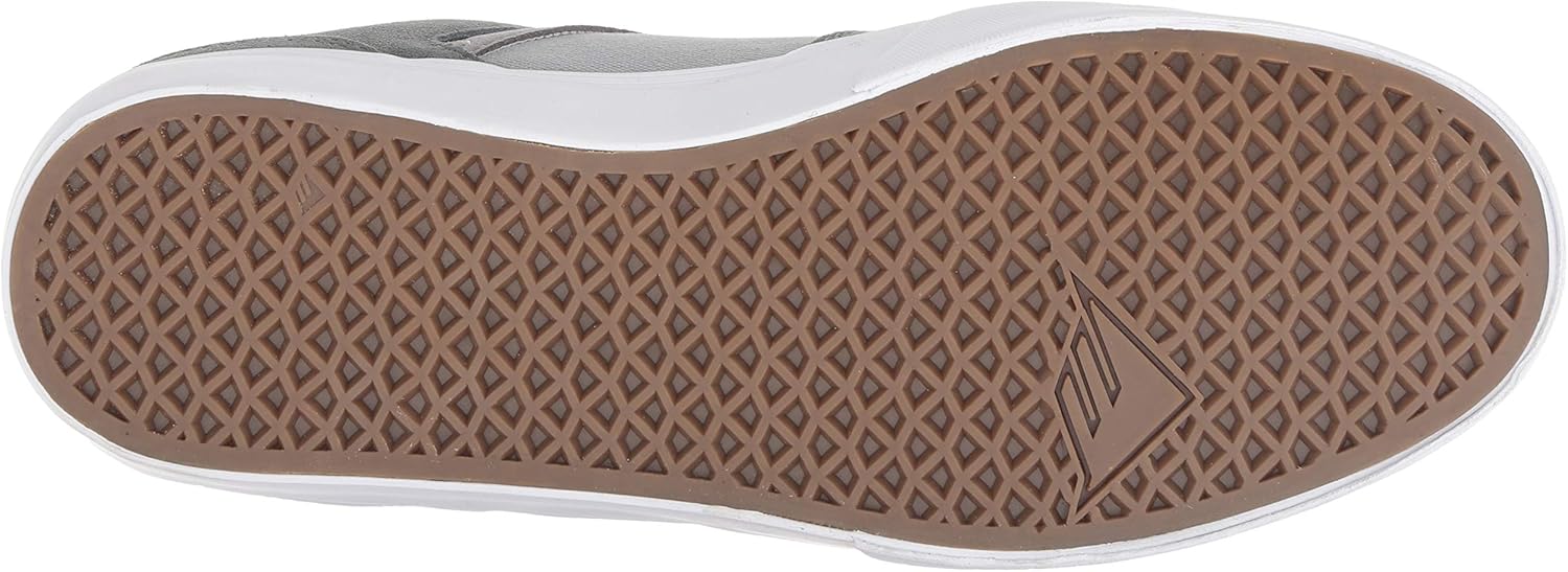 Emerica Men's The Reynolds Low Vulc Skate Shoe 5.5 Medium US Grey/Light Grey