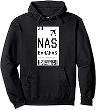 Bahamas vacation flight ticket to Nassau airport Bahamas Pullover Hoodie