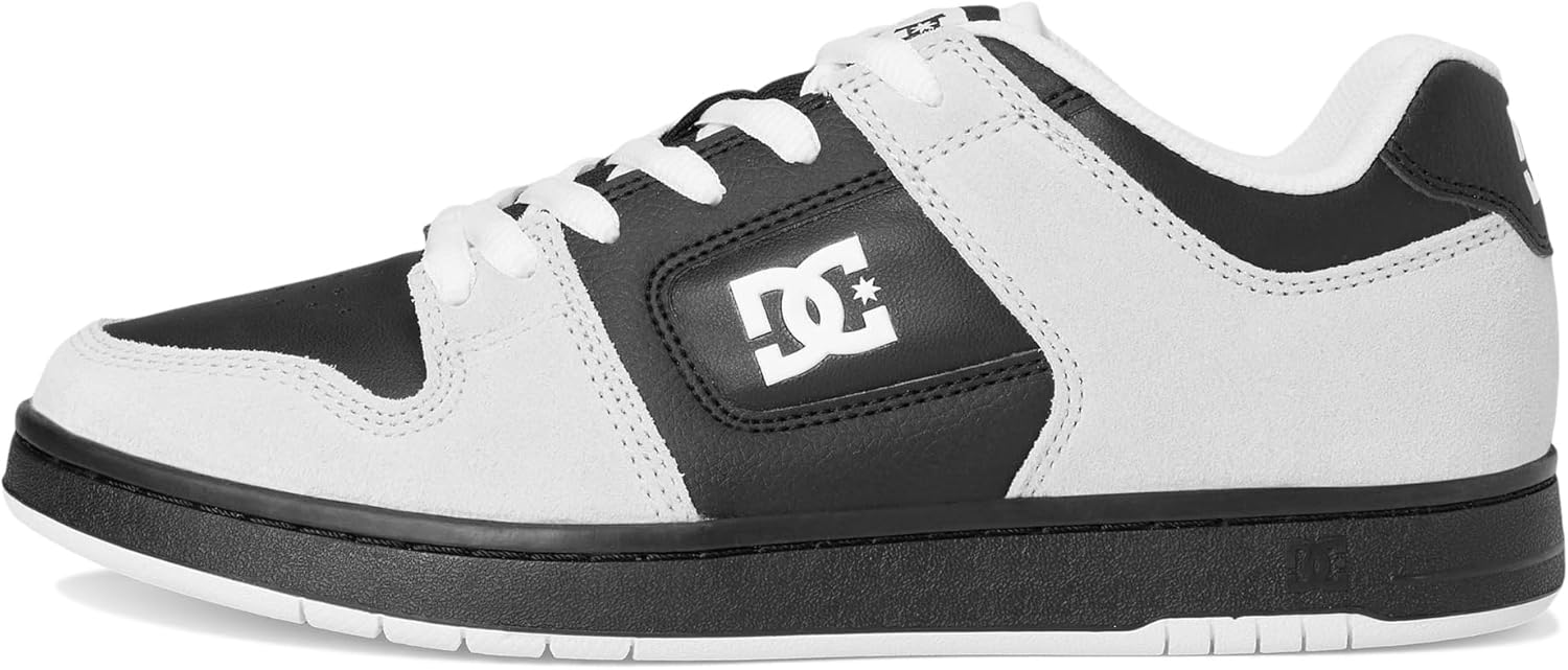 DC Women's Manteca 4 Casual Skate Shoe White/White/Black 6.5 - Image 4