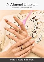 Vista 31 de ohora - Tiras de uñas de gel semicuradas (N Silver Chrome), blancas, metálicas, para cualquier lámpara de uñas UV/LED, larga duración, con 2