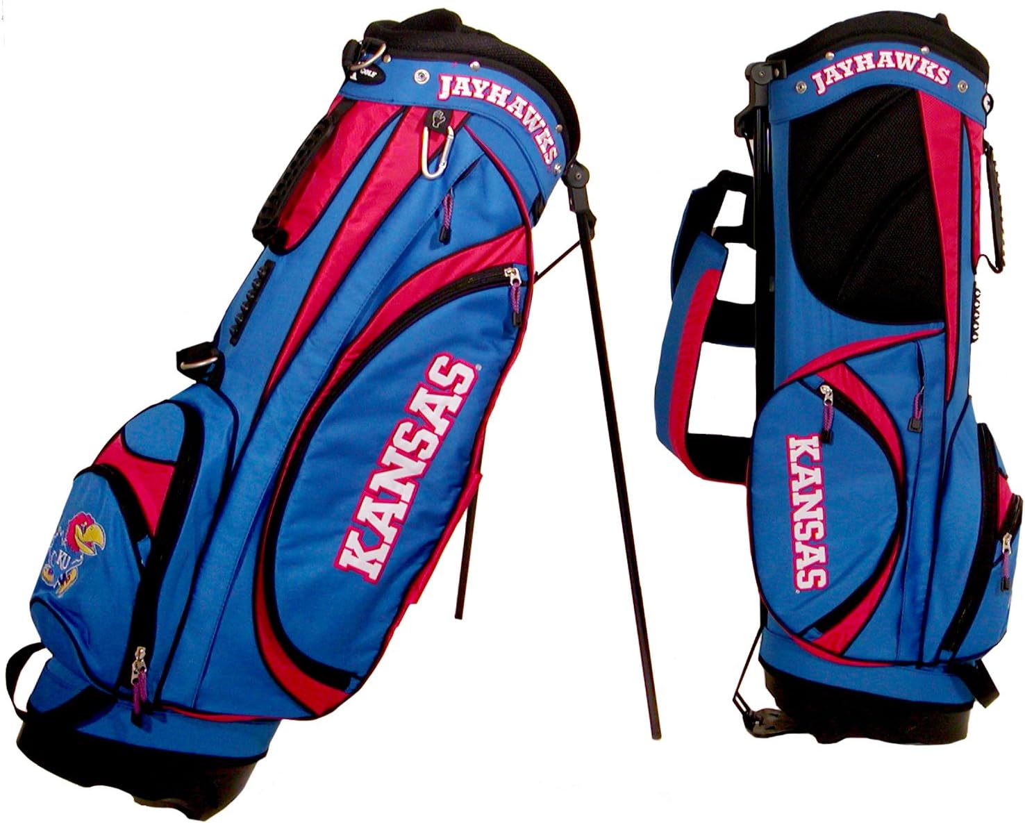 Team Golf NCAA Kansas Jayhawks Golf Bag with Stand