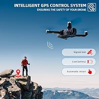 TEEROK T18S GPS Drón 4K Kamerával, 44 Perces Repülési Idő, 5G Átvitel, 500m Hatótáv, Követés Funkcióval, Kefenélküli Motor, Gesztus Irányítá 6