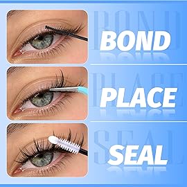 Cat Eye Lash Clusters Kit Spiky Cluster Eyelashes Kit Fairy Eyelash Cluster Anime Individual Lashes Natural Lash Extension Cluster Wispy Manga Cluster Lash Kit with Bond and Seal Lash Glue and Tweezer