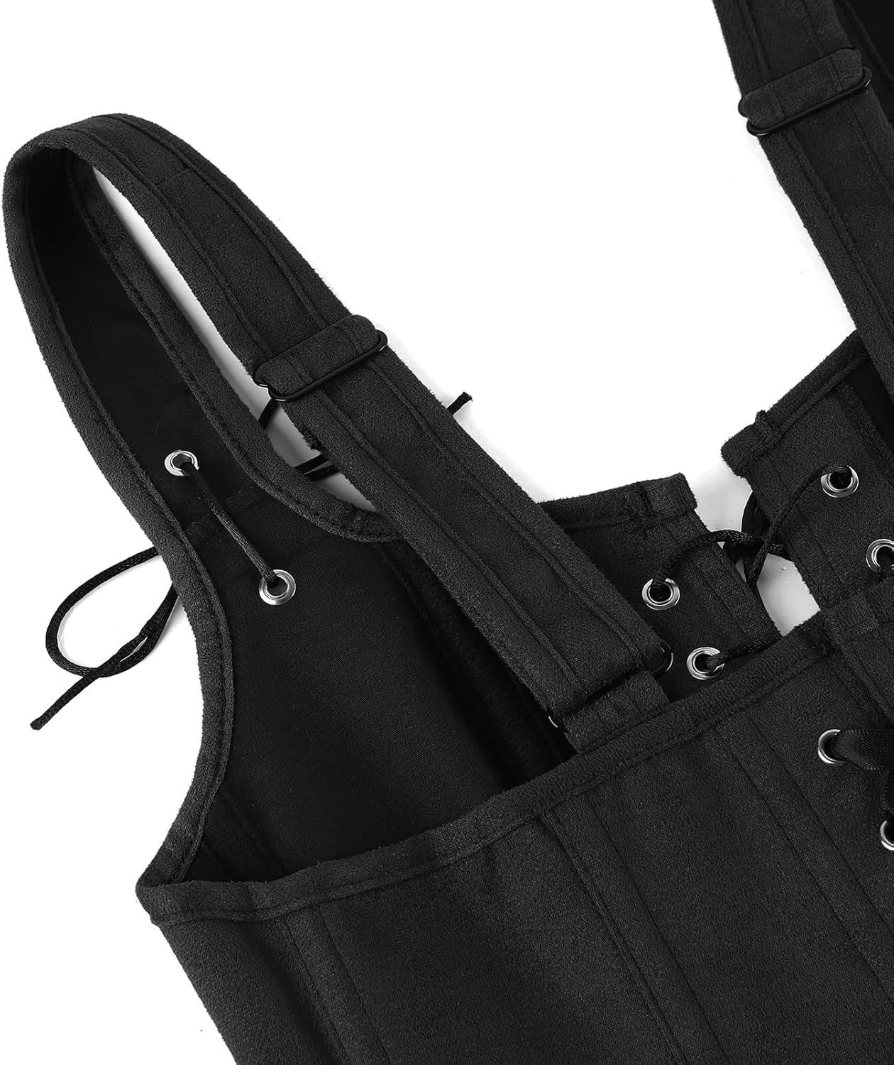 Zhitunemi Corsets for Womens Halloween Costumes: Overbust Plus Size Corset Top - Renaissance Fairs for Historical Reenactors - Image 6