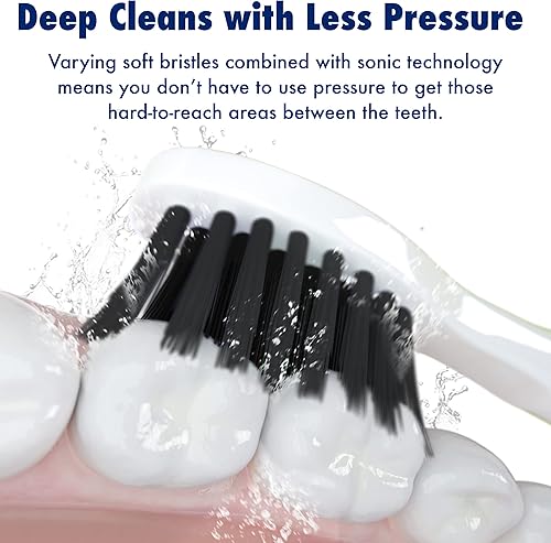 Miniatura 6 de Sonic-FX Cabezales de repuesto para cepillos de dientes eléctricos compatibles con Fairywill, Sonic-FX y SnapWhite para adultos y niños, cabezales