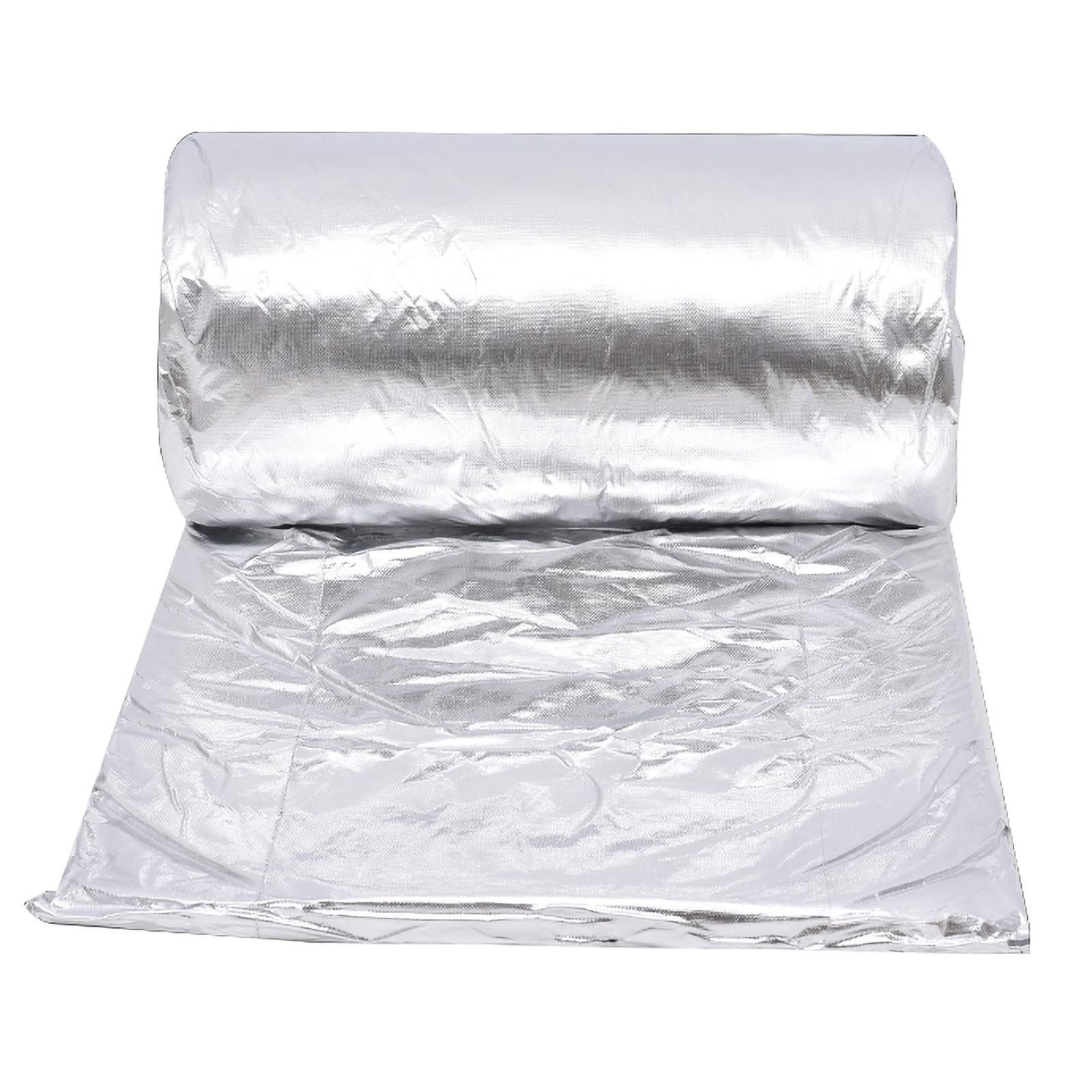 Coperta In Fibra Ceramica Con Superficie In Foglio Di Alluminio Coperta Isolante Ad Alta Temperatura Per Saldatura Brasatur(Size:61cm*7.2m*2cm(24*283*0.78in),Color:foglio di alluminio a doppia faccia)
